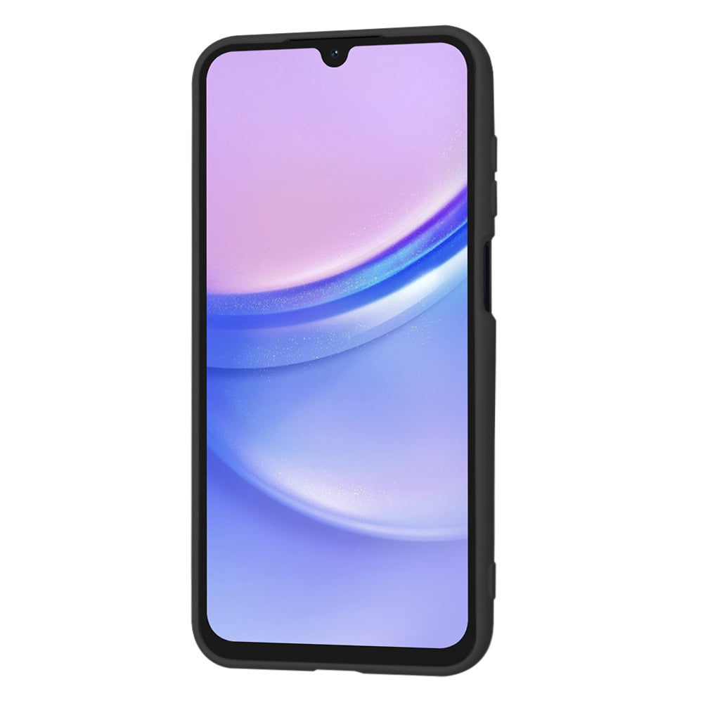 Techsuit SoftFlex silikonski ovitek za Samsung Galaxy A15 4G / A15 5G – črn