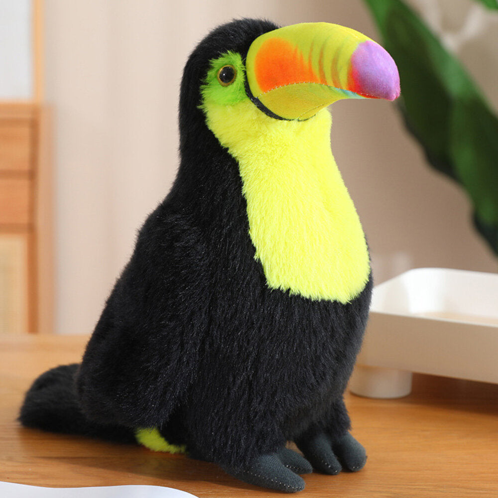 Plišana igračka Tukan 20cm - žuti