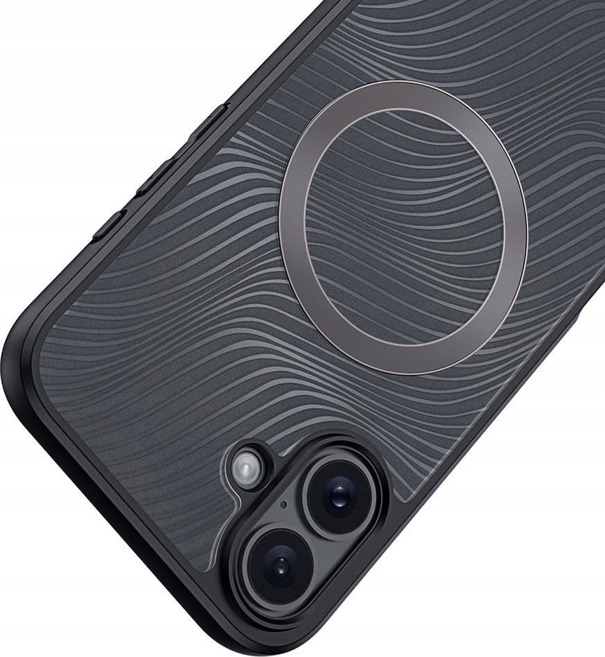 Dux Ducis Aimo MagSafe ovitek za iPhone 16 Plus – črna