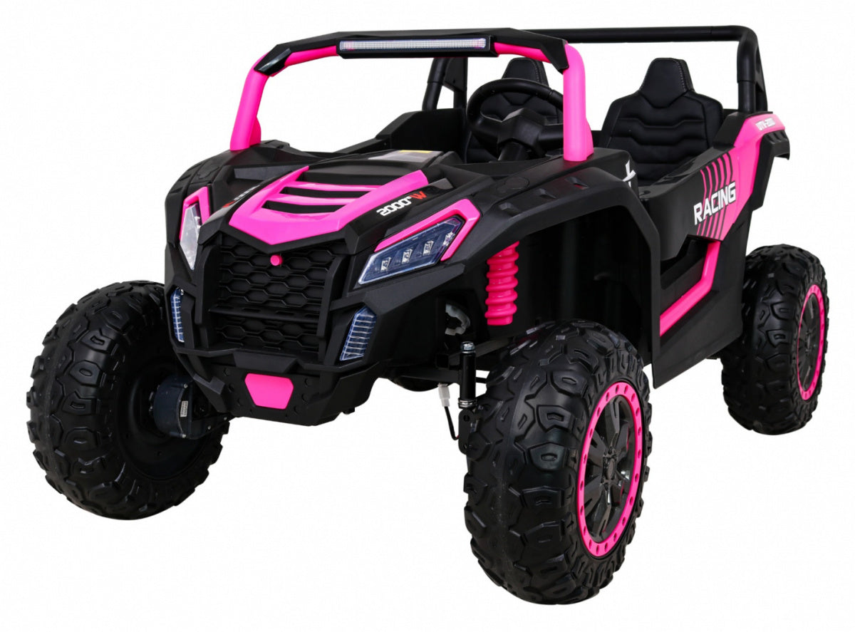 Buggy na akumulator ATV Racing 4x4 - dvosjed - rozi