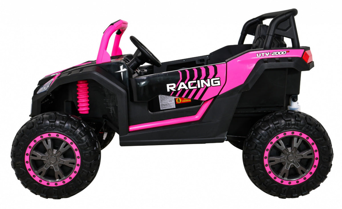 Buggy na akumulator ATV Racing 4x4 - dvosjed - rozi