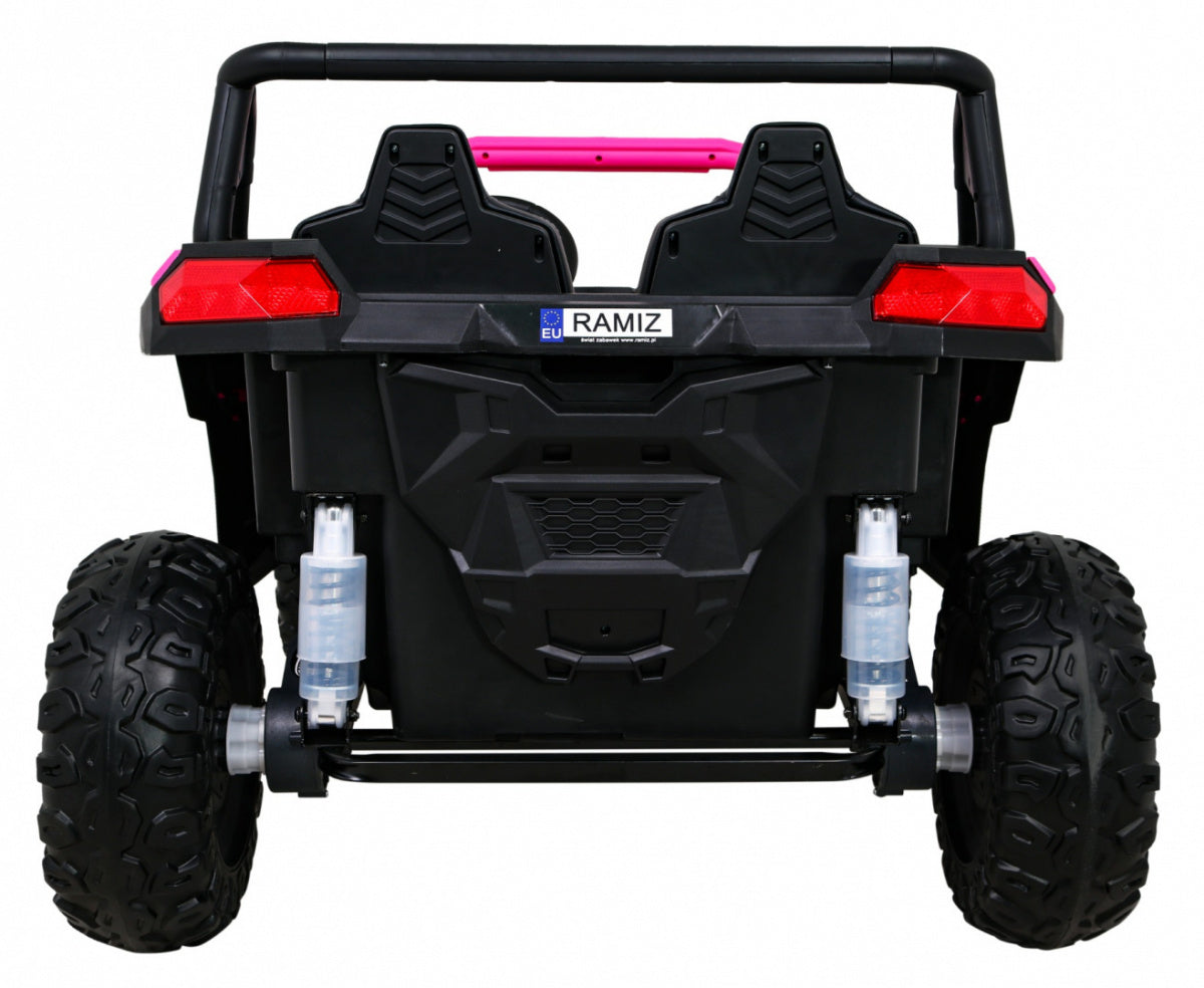 Buggy na akumulator ATV Racing 4x4 - dvosjed - rozi