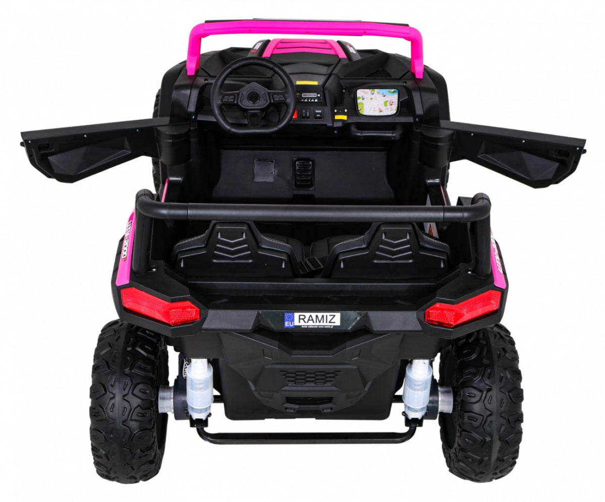 Buggy na akumulator ATV Racing 4x4 - dvosjed - rozi