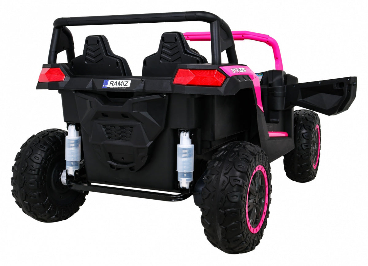 Buggy na akumulator ATV Racing 4x4 - dvosjed - rozi