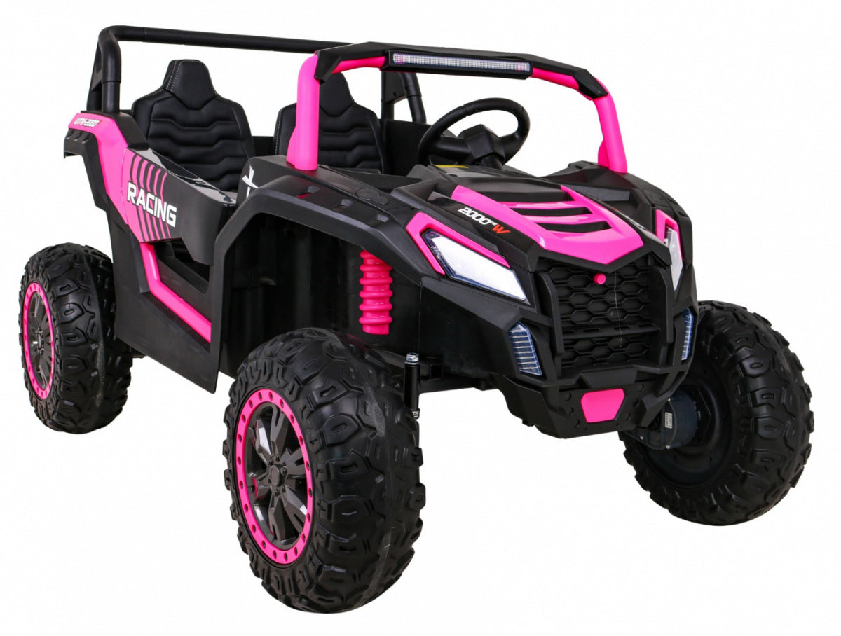 Buggy na akumulator ATV Racing 4x4 - dvosjed - rozi