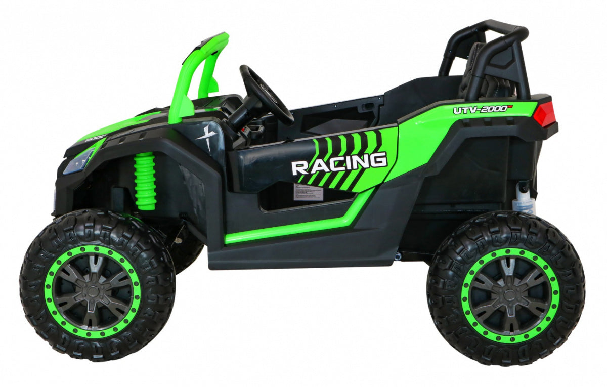 Buggy na akumulator ATV Racing 4x4 - dvosjed - zeleni