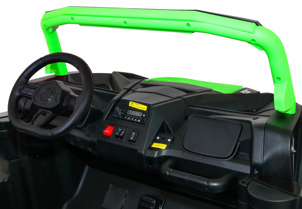 Buggy na akumulator ATV Racing 4x4 - dvosjed - zeleni