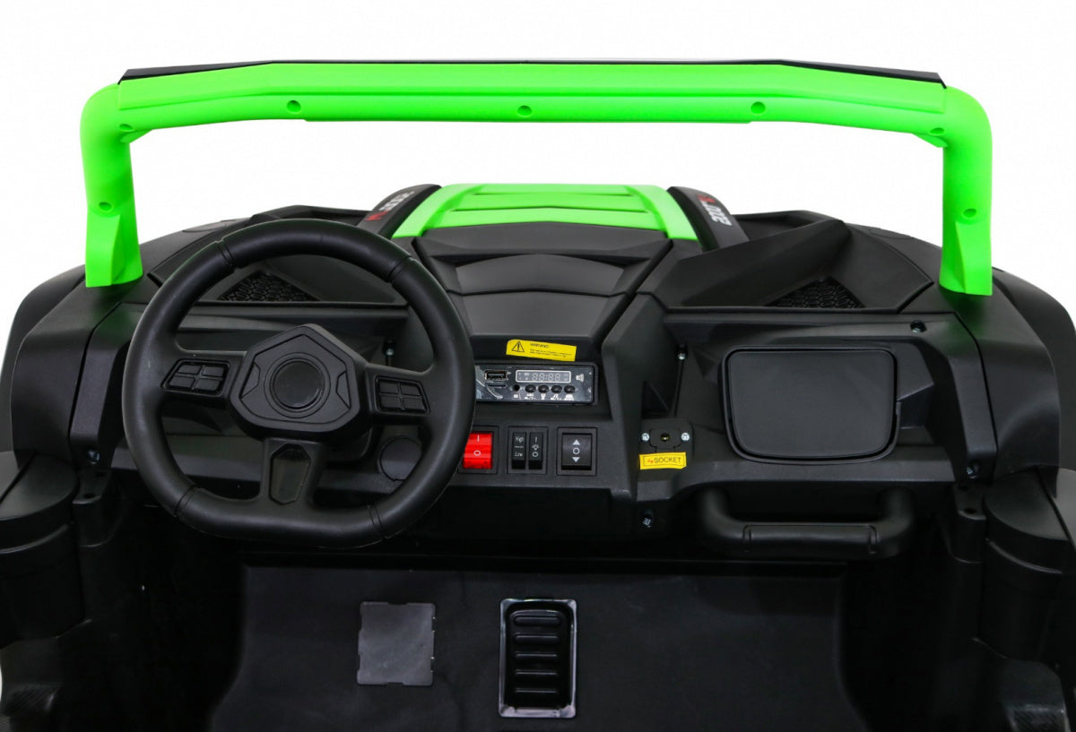Buggy na akumulator ATV Racing 4x4 - dvosjed - zeleni