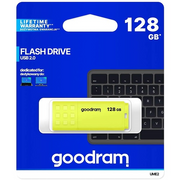 Goodram UME2 USB izbrisivi memorijski pogon 128 GB USB Tip-A 2.0 Žuto