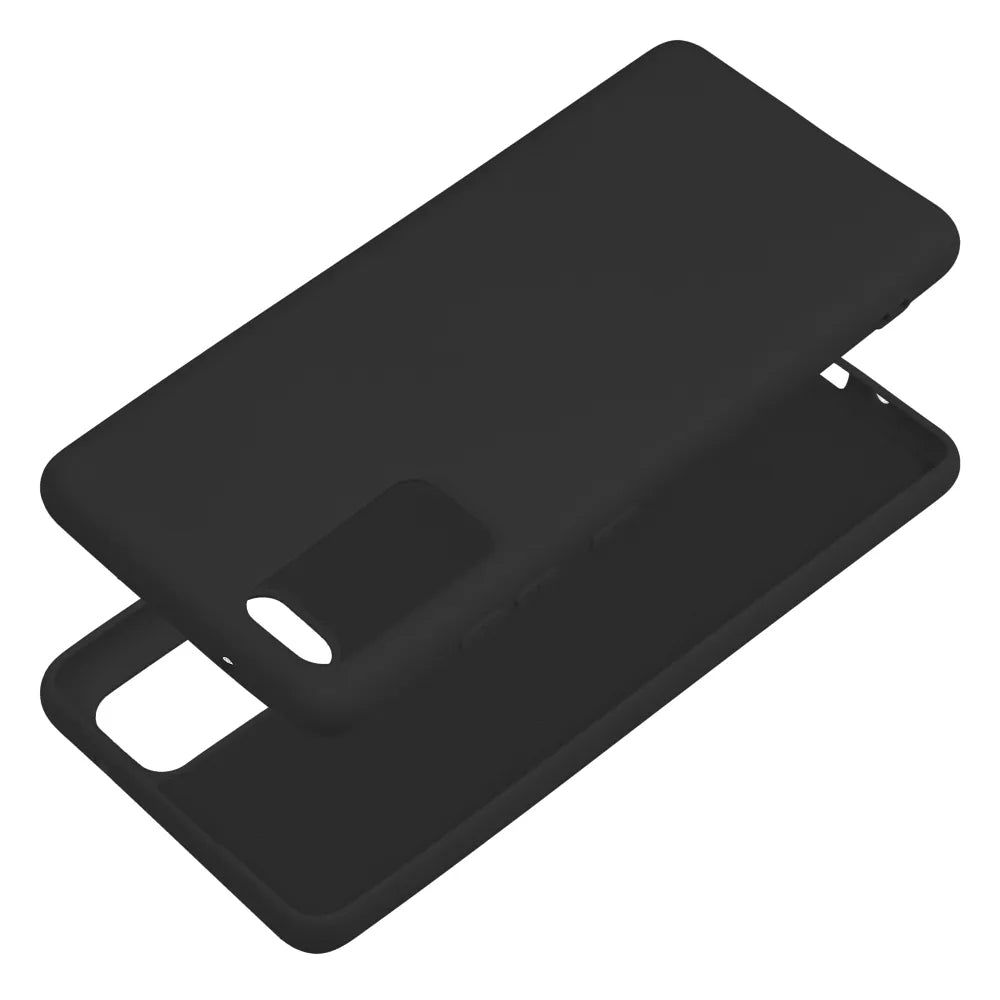 SILIKONSKA MASKA za SAMSUNG GALAXY S20 FE / S20 FE 5G črna