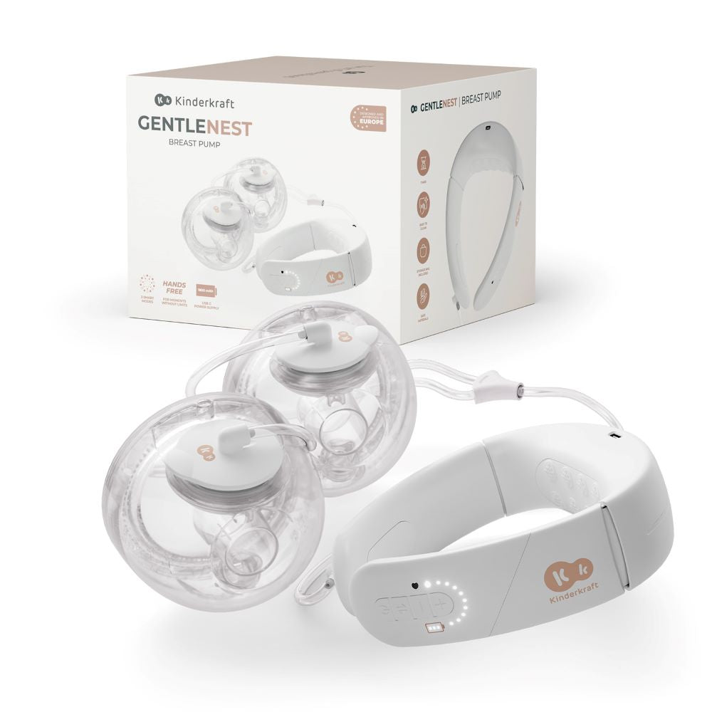 Kinderkraft Dvostruka električna izdajalica GENTLENEST, white