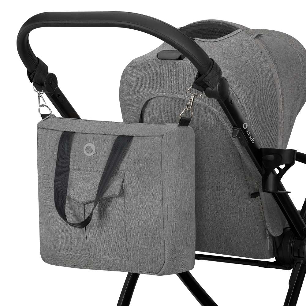 Lionelo dječja kolica Meril 3u1, Grey Stone