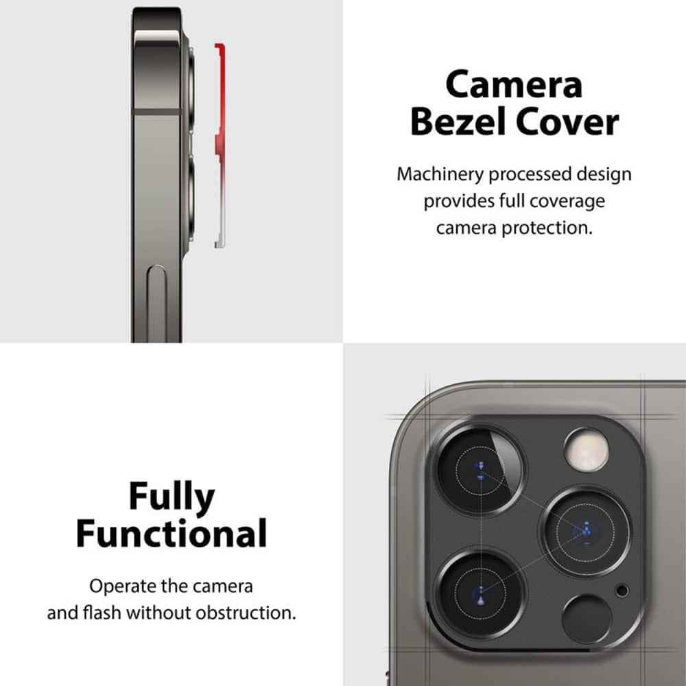 Ringke – Camera Styling za iPhone 12 Pro Max – modra