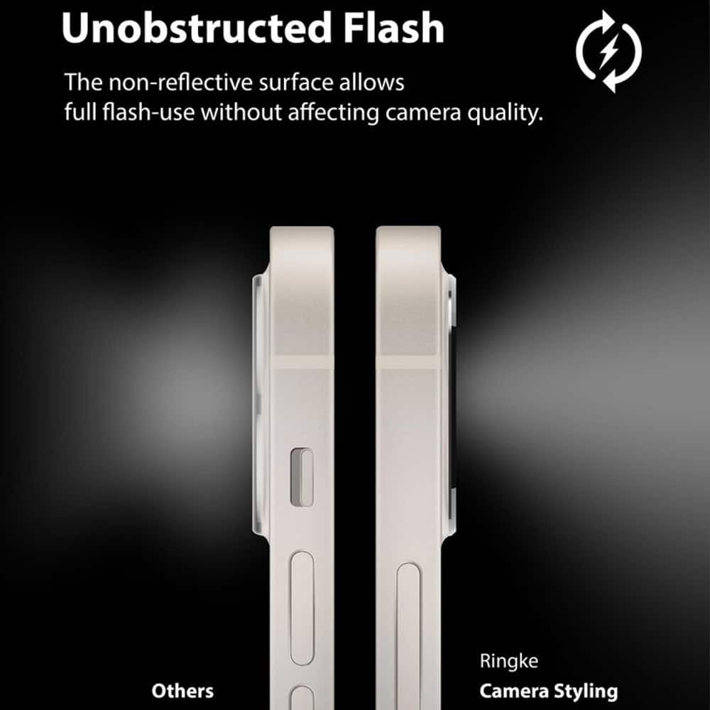 Ringke – Kamera Style za iPhone 12 – barva srebro