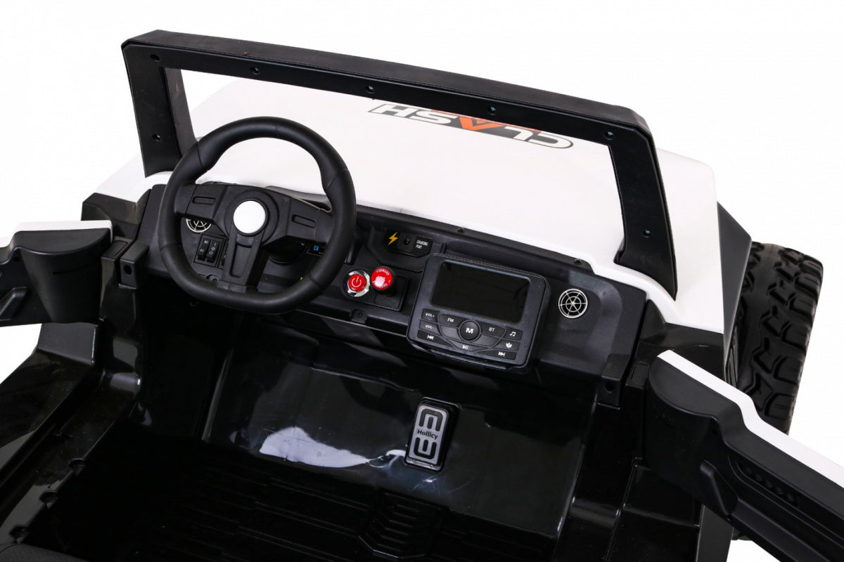 Buggy na akumulator Clash 4x4 - dvosjed - bijeli