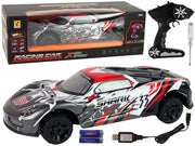 Auto na daljinsko upravljanje Shark 1:8 - sivo/bijeli