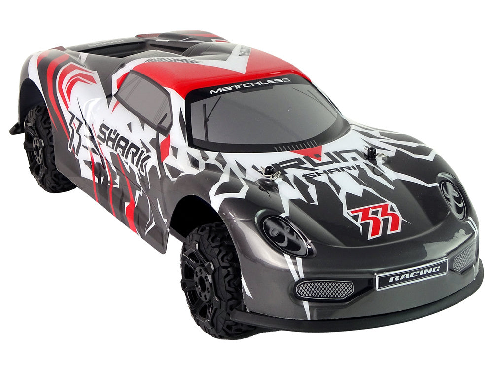Auto na daljinsko upravljanje Shark 1:8 - sivo/bijeli