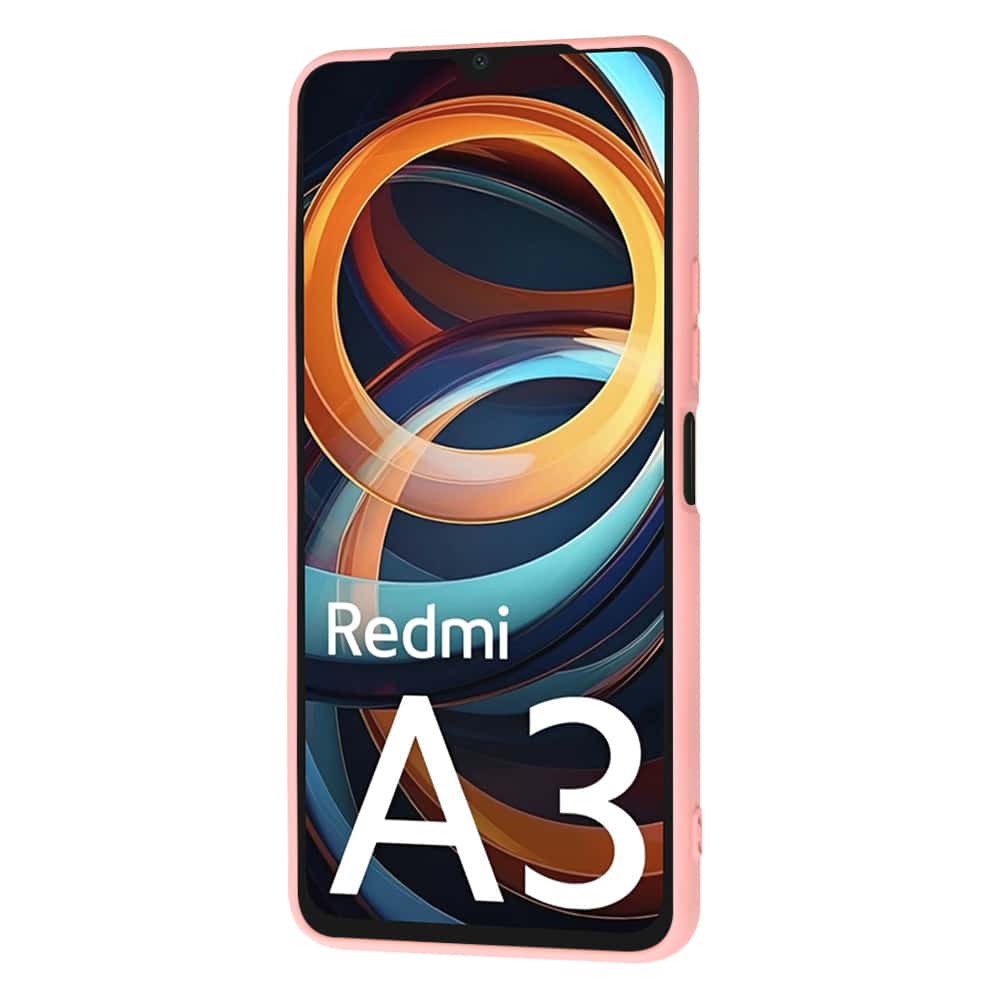 Techsuit SoftFlex silikonski ovitek za Xiaomi Redmi A3 – roza