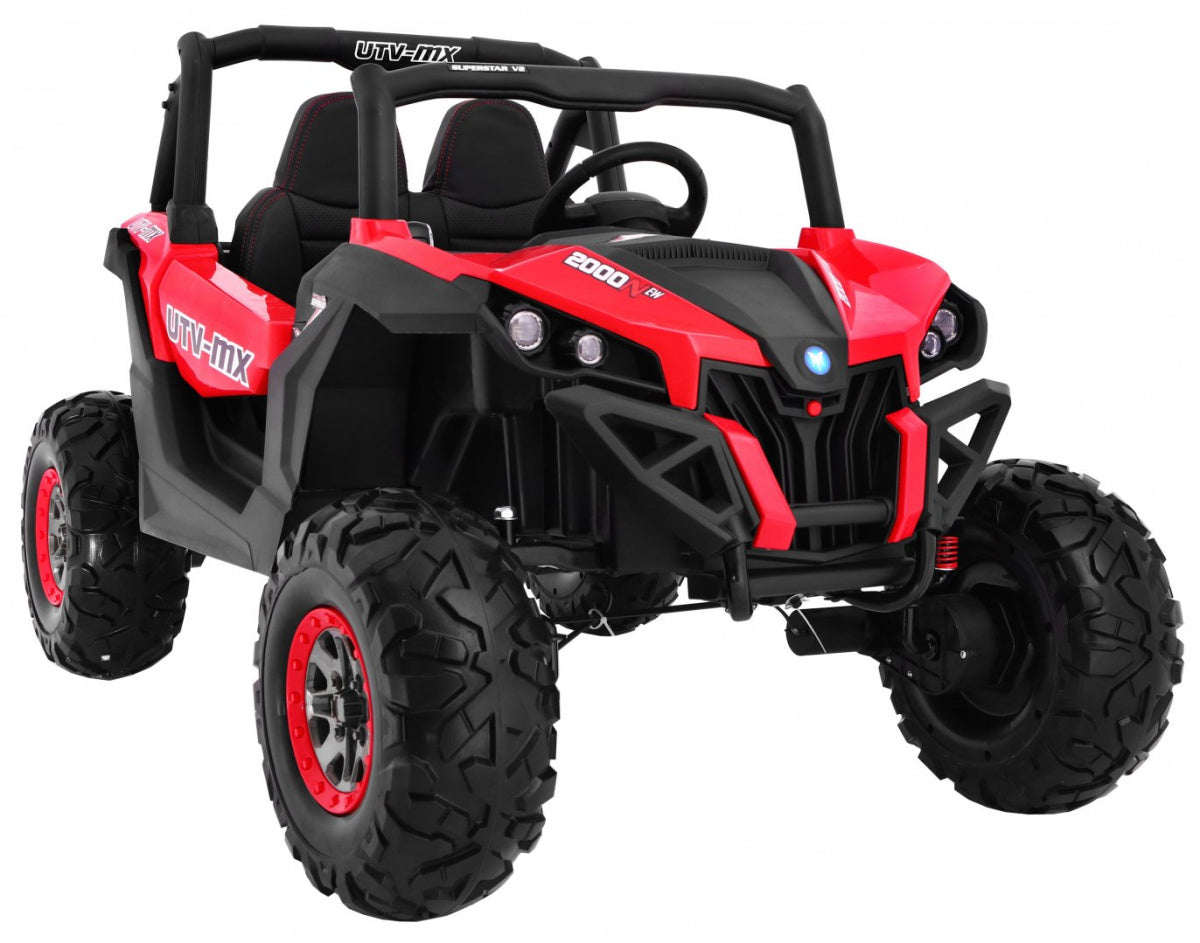 Buggy na akumulator SuperStar 4x4 - DVOSJED - crveni