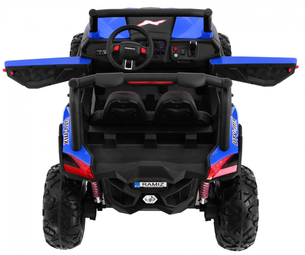 Buggy na akumulator SuperStar 4 x 4 - DVOSJED - plavi