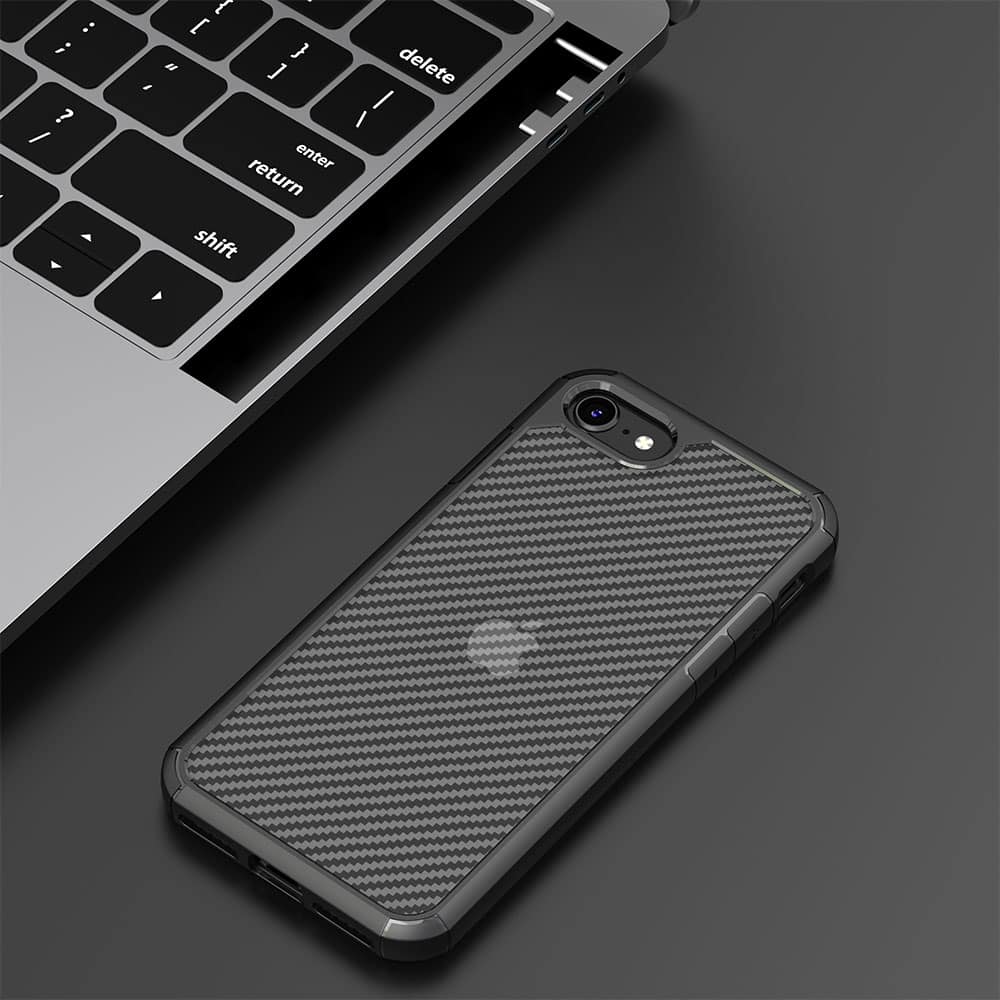 Techsuit CarbonFuse ovitek za iPhone 7 / 8 / SE2 (2020)