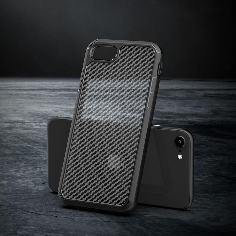 Techsuit CarbonFuse ovitek za iPhone 7 / 8 / SE2 (2020)