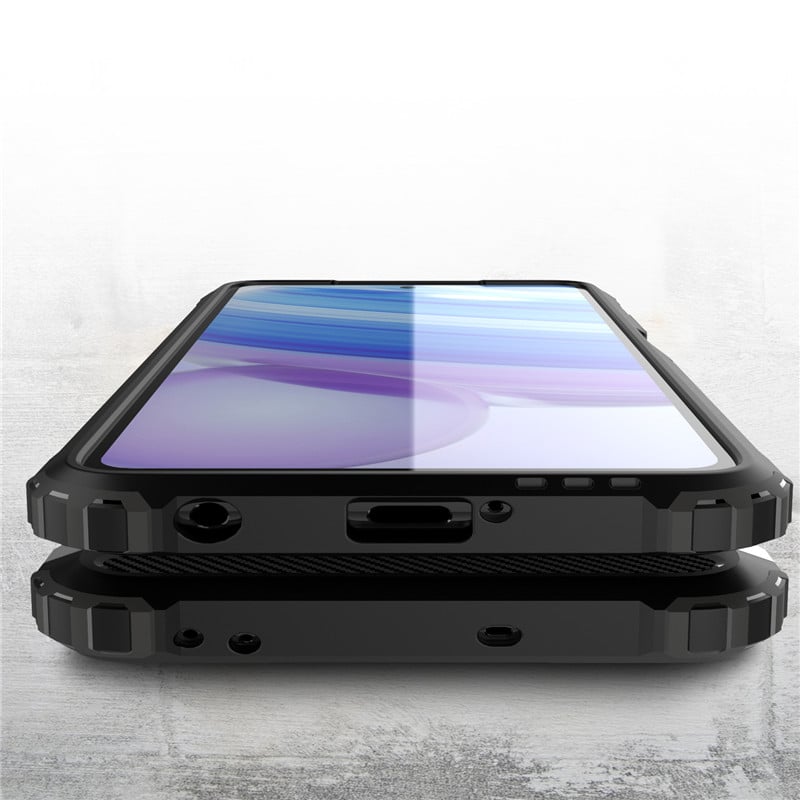 Techsuit - Hibridni ovitek - Xiaomi Poco X3 / Poco X3 NFC / Poco X3 Pro - Črn