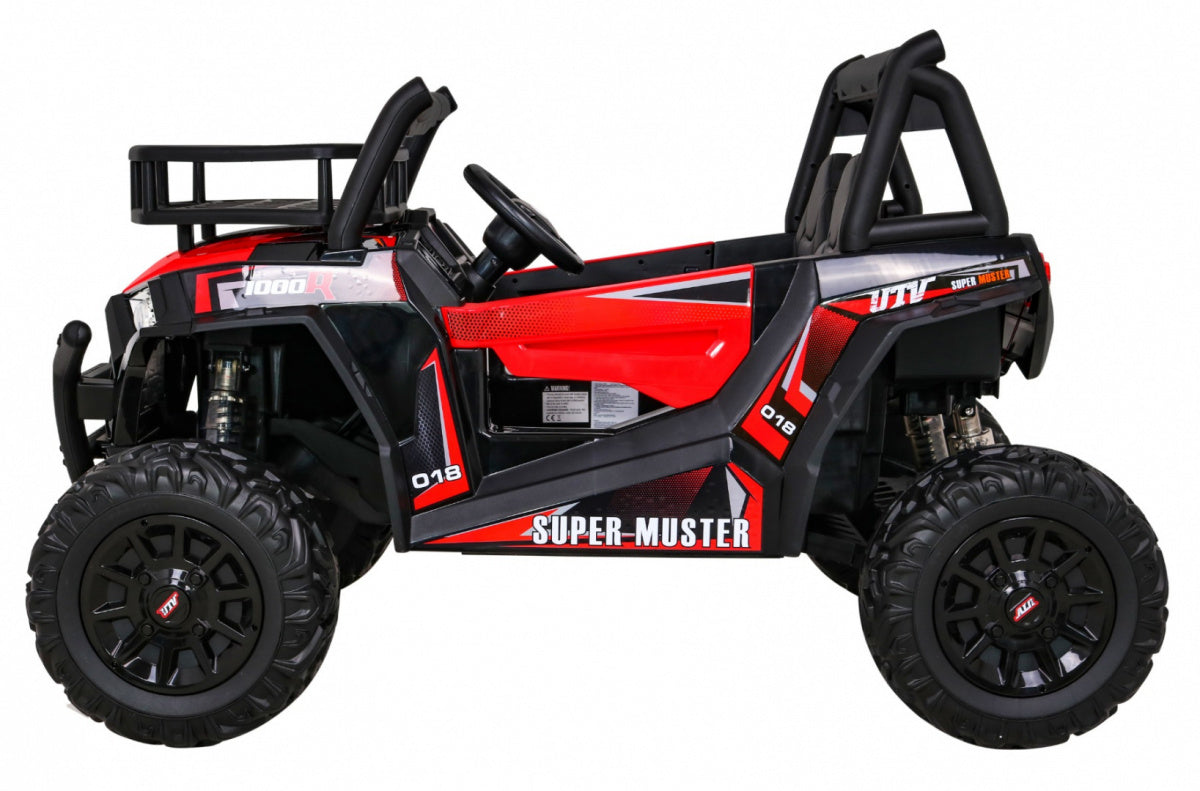 Buggy na akumulator UTV - dvosjed - Crveni