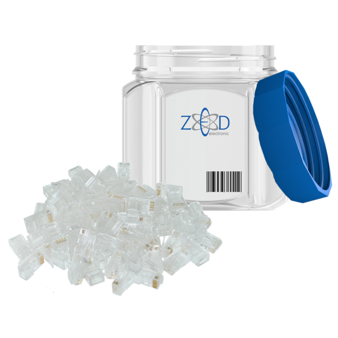 ZED electronic Mrežni konektor, 8/8, RJ45, 50 komada - FTPK/50