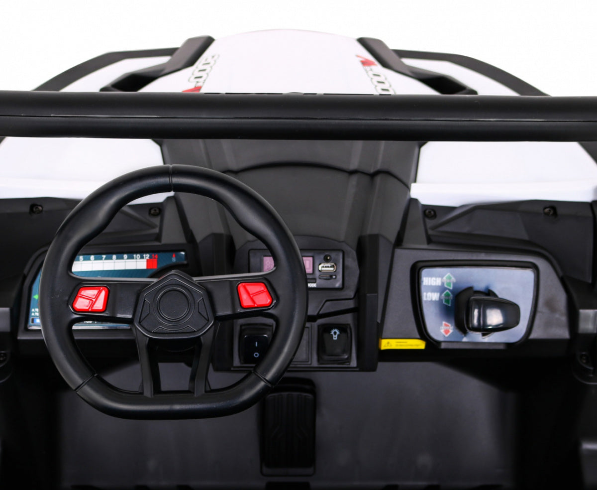 Buggy na akumulator UTV-MX - 4x4 - dvosjed - bijeli