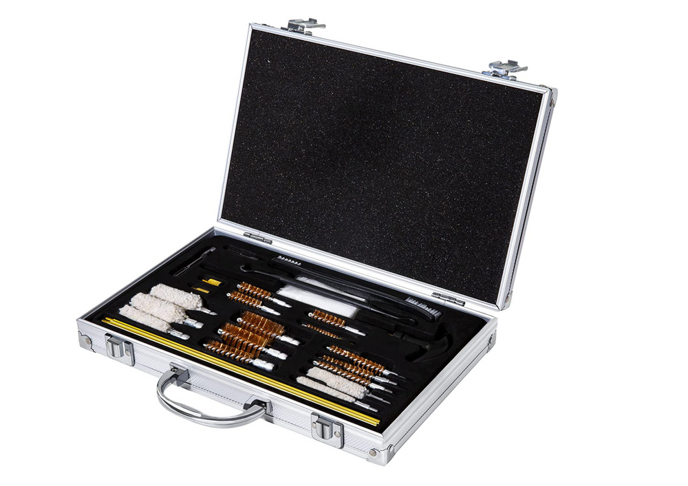 Set za čišćenje oružja u koferu Ramrod - 28 elemenata