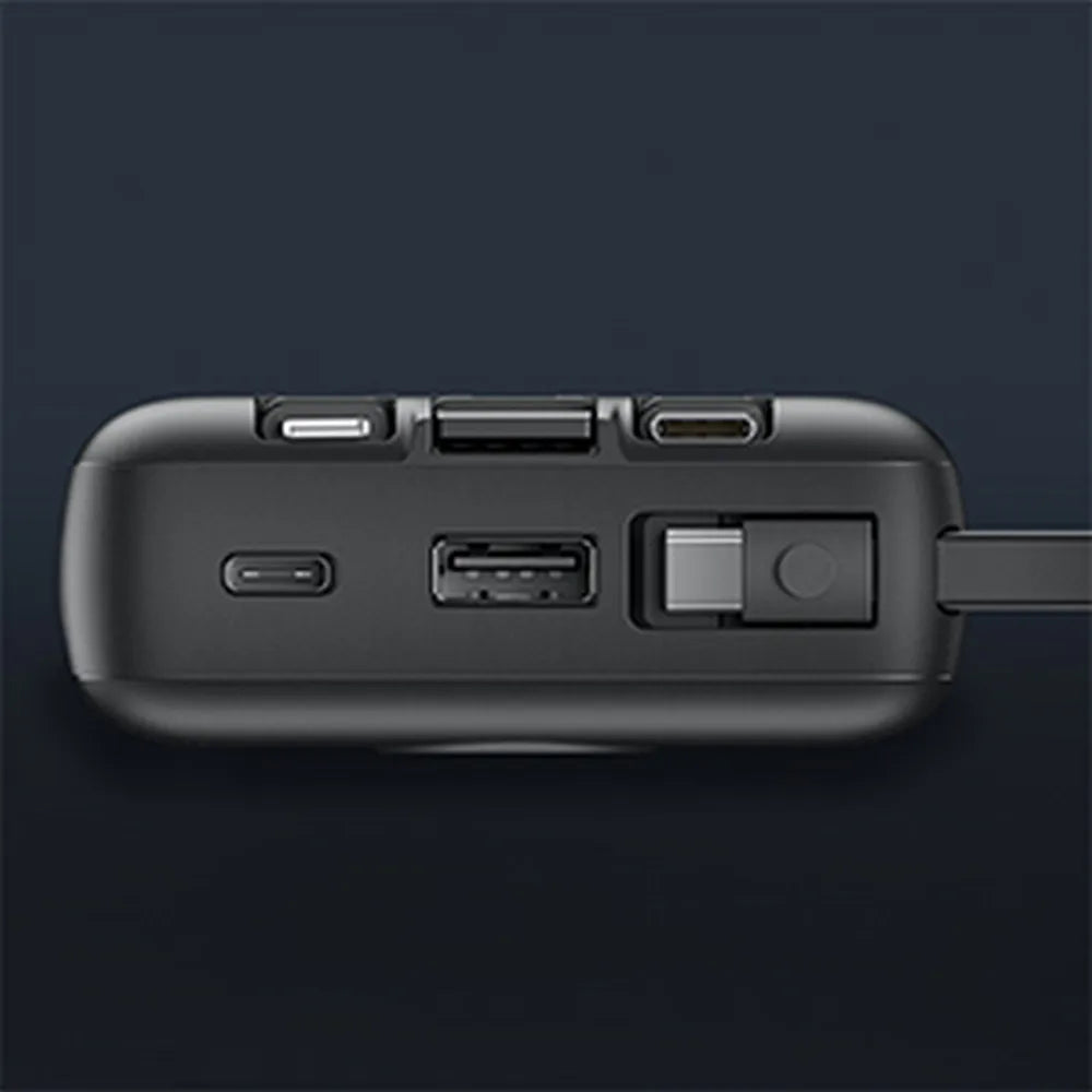 VEGER C20 Powerbank - 20.000mAh (Micro + Type C + Lightning 8-pin) črna (W2047)