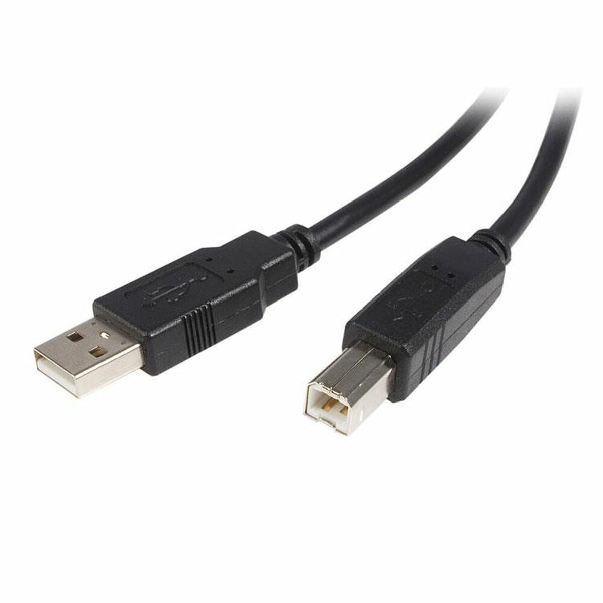 Kabel USB A u USB B Startech USB2HAB1M Crna