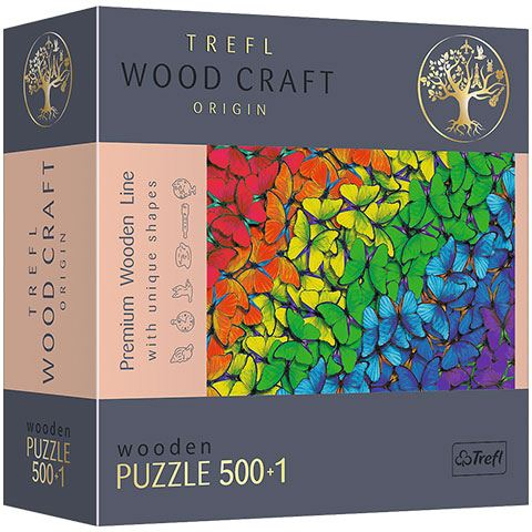 Trefl 20159 puzzle Konturna zagonetka 500 kom Životinje