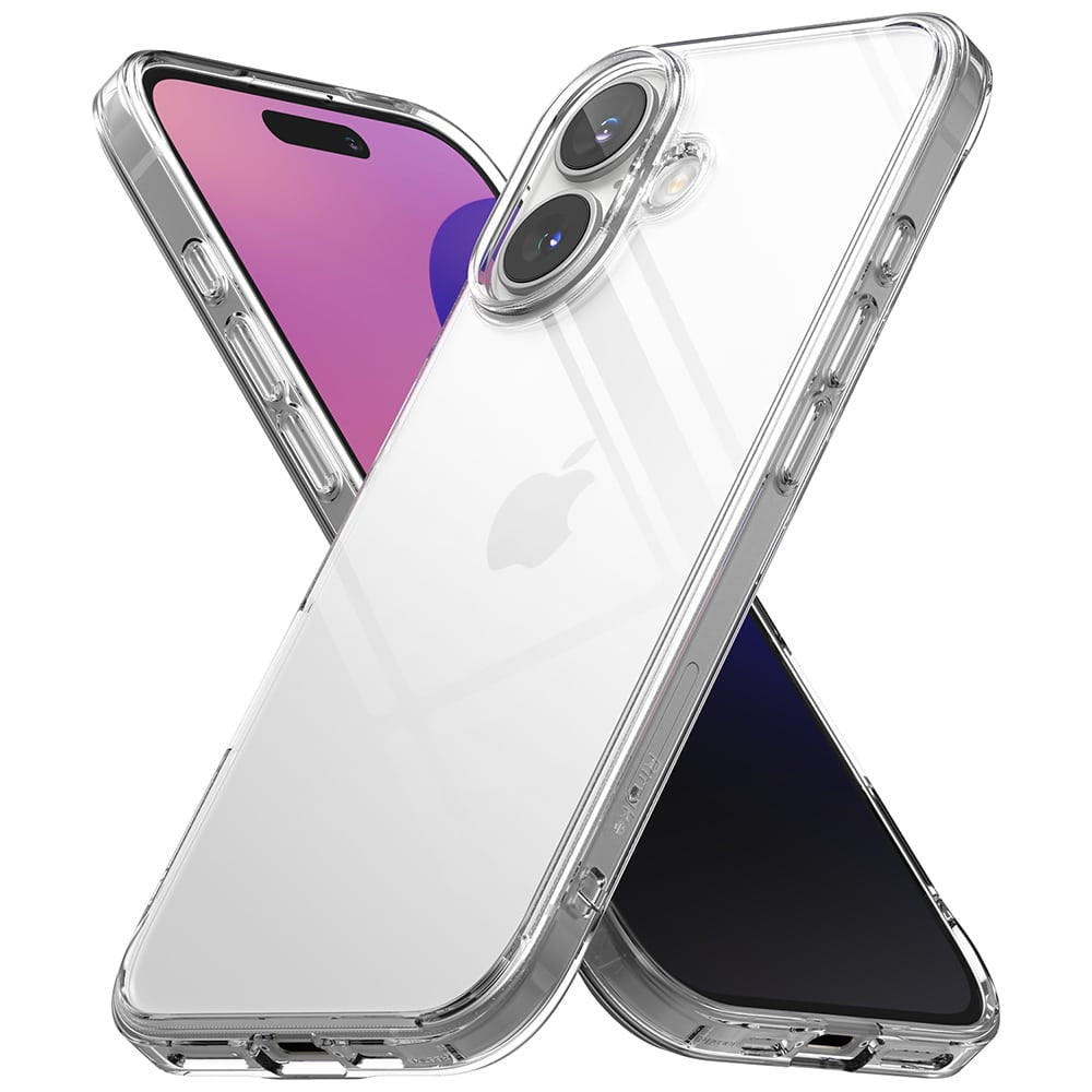 RINGKE FUSION OVITEK ZA iPhone 16 Plus - prozoren