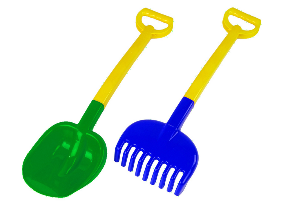 Sand Rake Set, Spatula, Two-color, 2 pcs. Mix