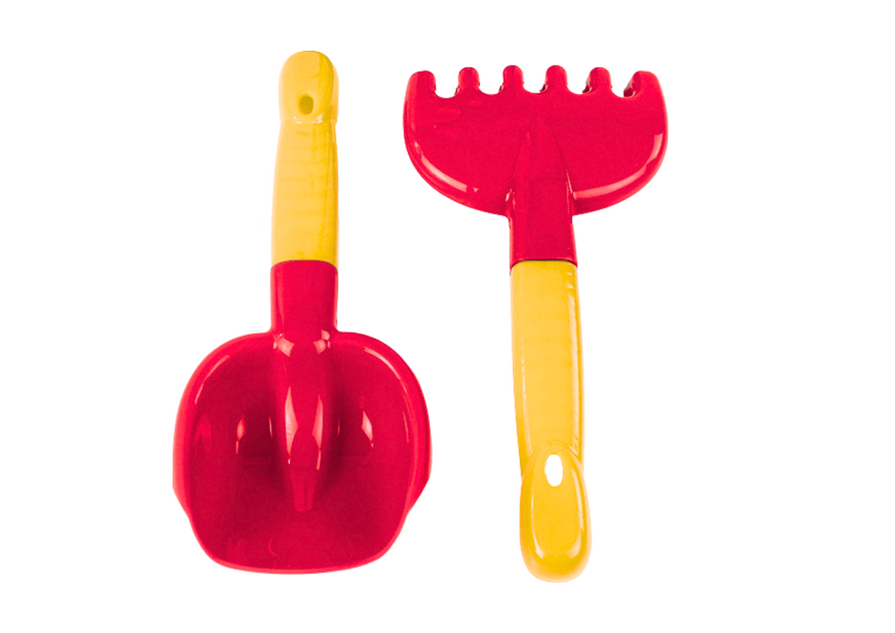 Sand Rake Set, Spatula, Two-color, 2 pcs. Mix