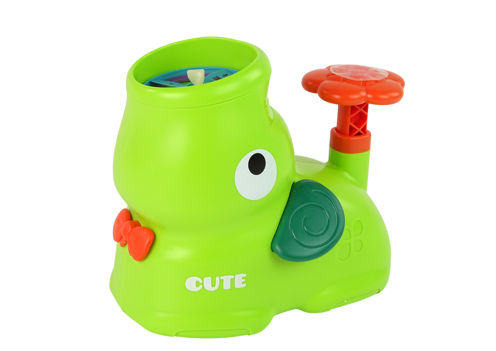 Arkadna igra Catapult elephant - uhvati frizbi sa mrežicom - zeleni