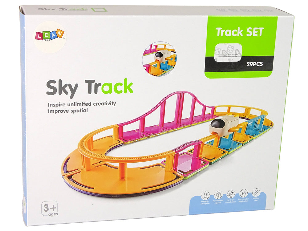 Magnetni građevinski blokovi Sky Track 29 dijelova