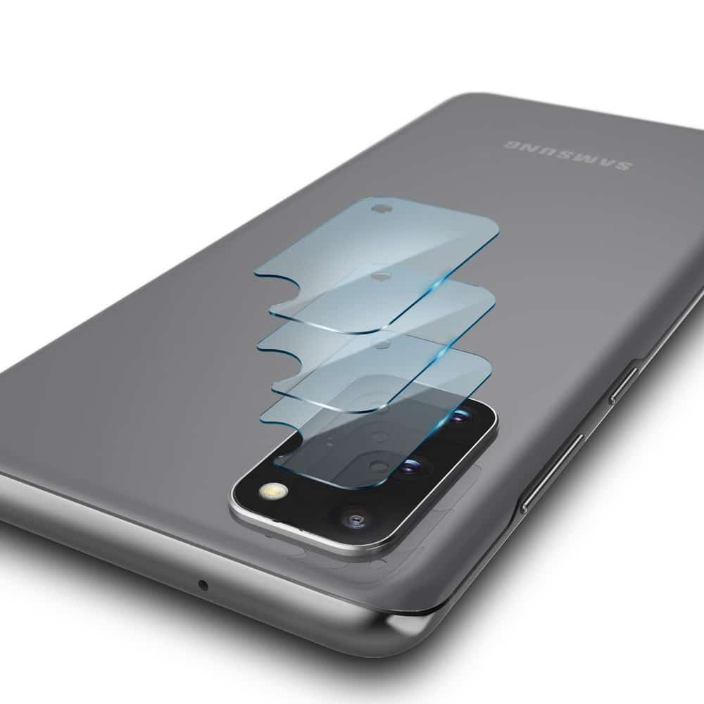 Ringke - IDGL steklo za kamero (3 pakete) - Samsung Galaxy S20 Plus 4G / S20 Plus 5G - prozorno