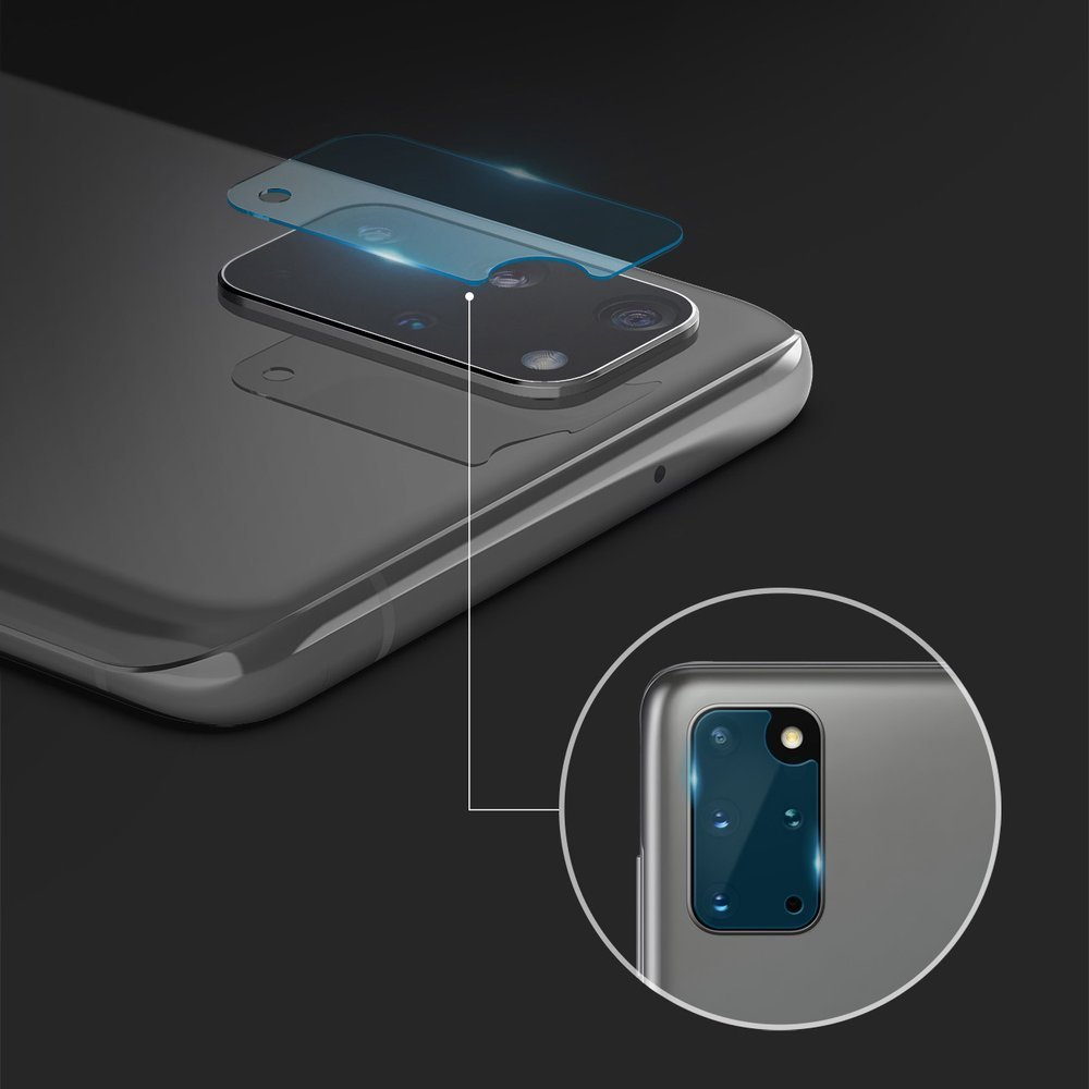 Ringke - IDGL steklo za kamero (3 pakete) - Samsung Galaxy S20 Plus 4G / S20 Plus 5G - prozorno