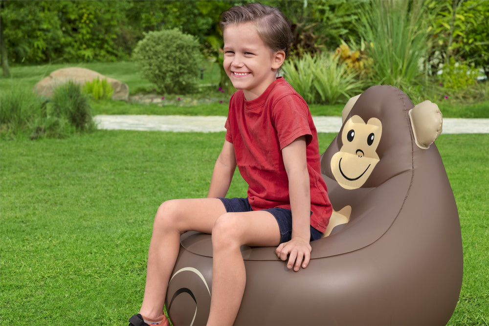 Fotelja na napuhavanje Monkey 72 x 72 x 64 cm Bestway 75116 
