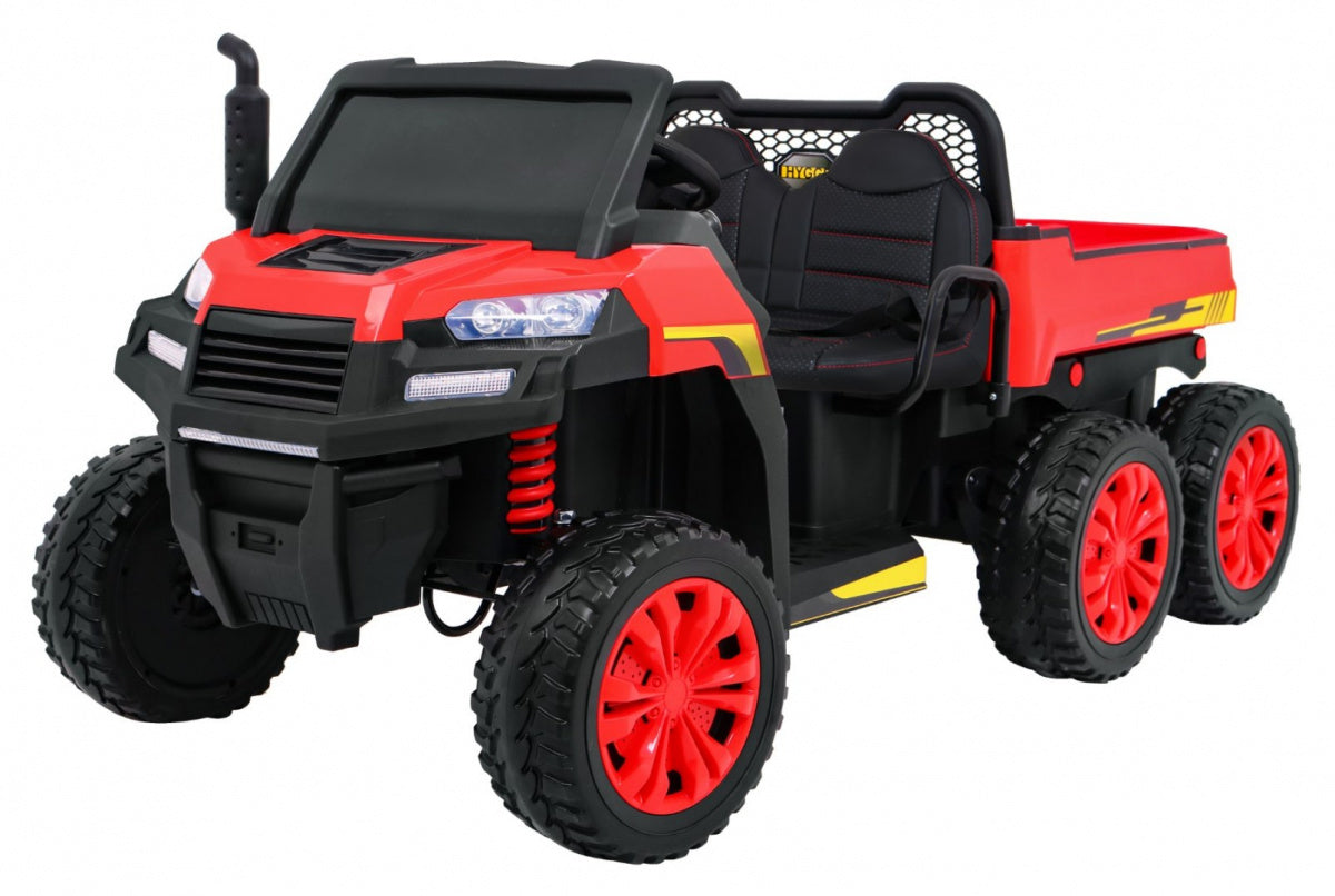 Traktor na akumulator Farmer Truck 4x4 - crveni