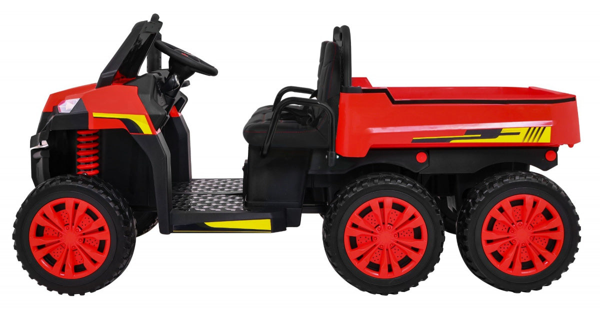 Traktor na akumulator Farmer Truck 4x4 - crveni