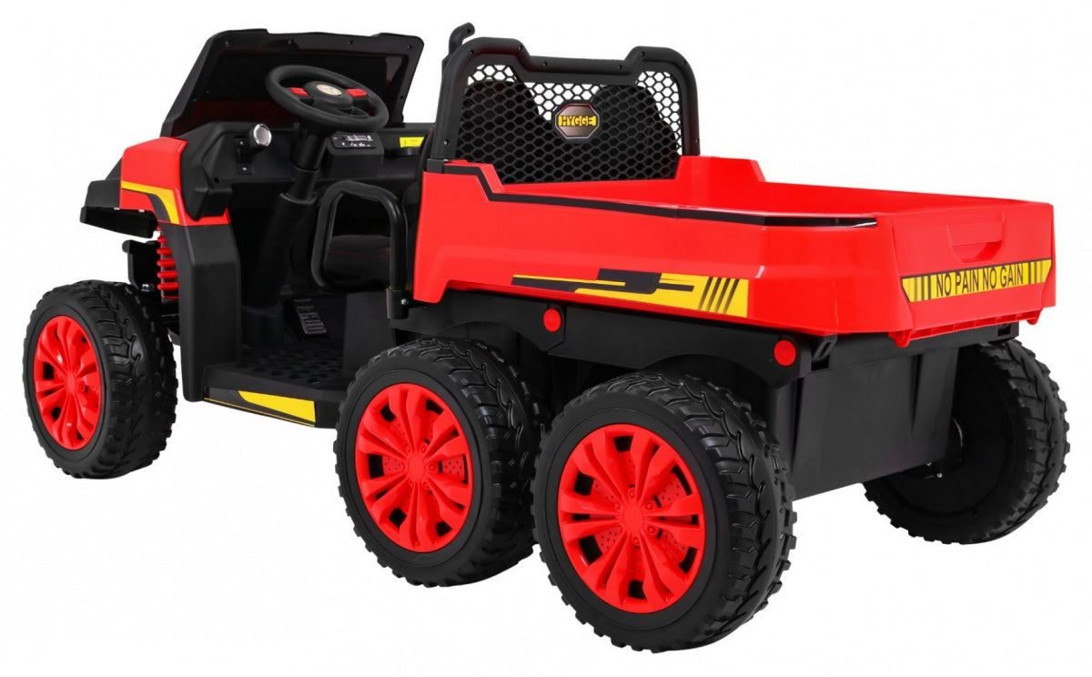 Traktor na akumulator Farmer Truck 4x4 - crveni