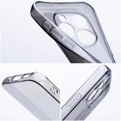 1.5mm BOX PREMIUM ovitek za iPhone 13 Pro črna prozorna
