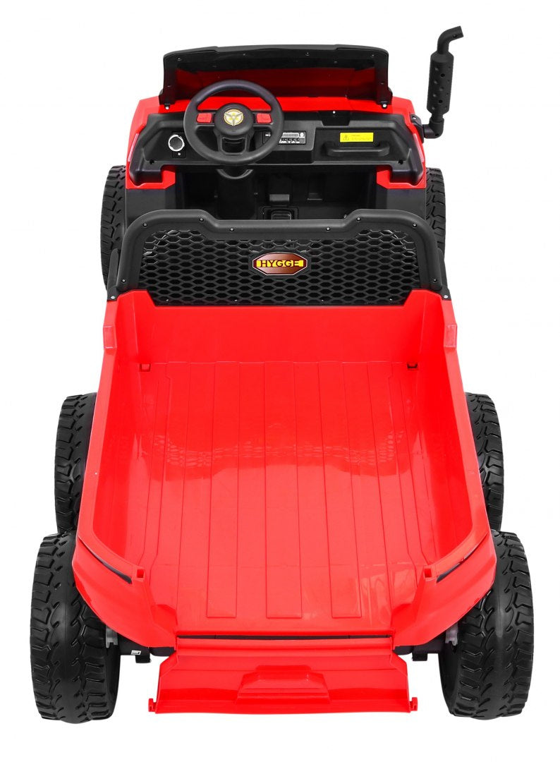 Traktor na akumulator Farmer Truck 4x4 - crveni