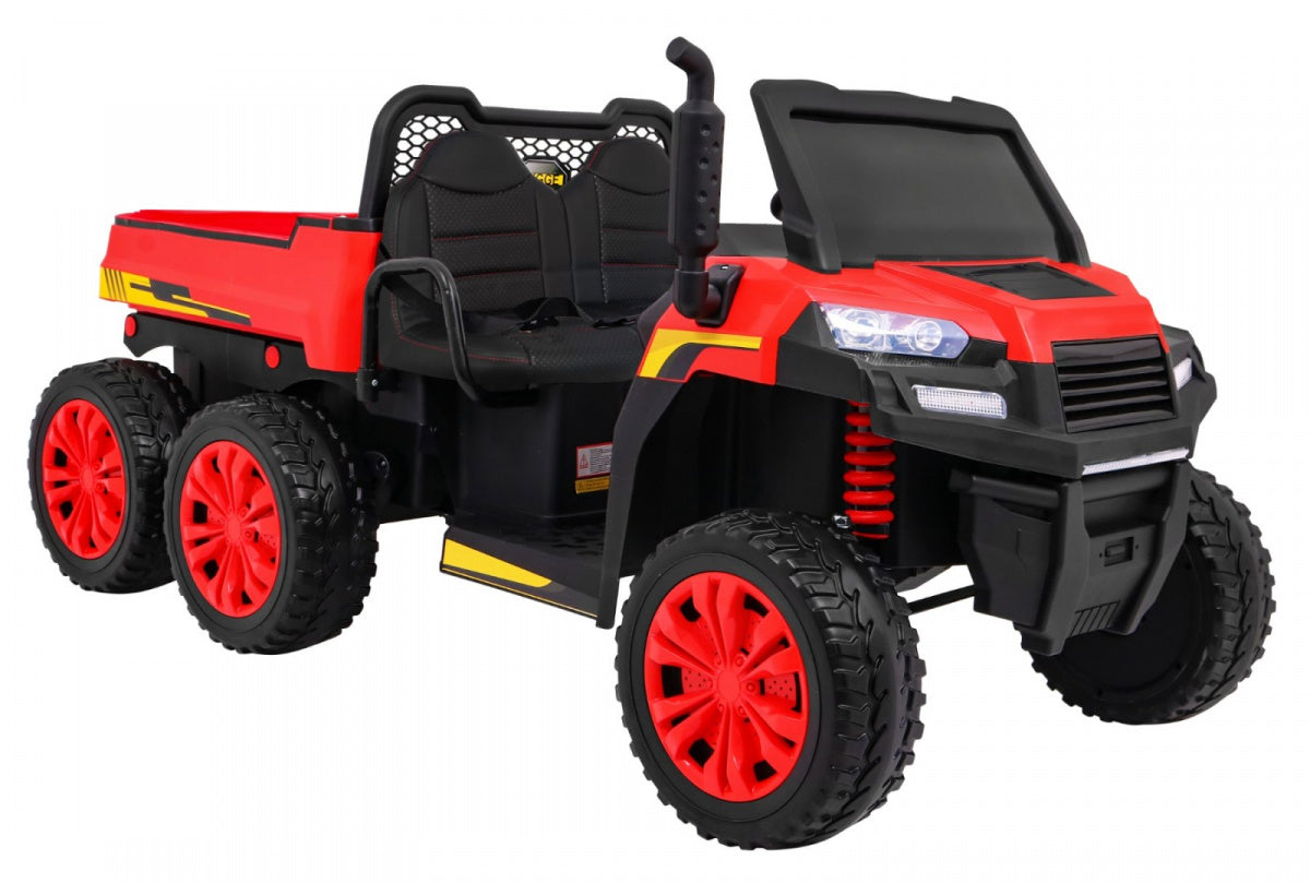 Traktor na akumulator Farmer Truck 4x4 - crveni
