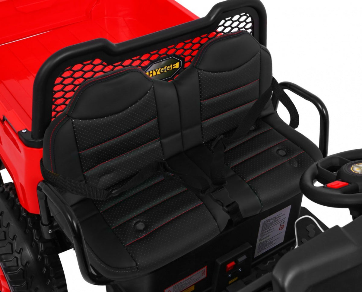 Traktor na akumulator Farmer Truck 4x4 - crveni