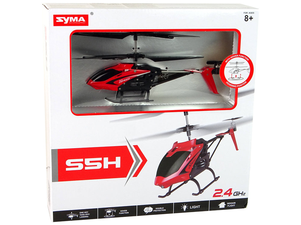 Helikopter na daljinsko upravljanje S5H SYMA 2.4G - crveni